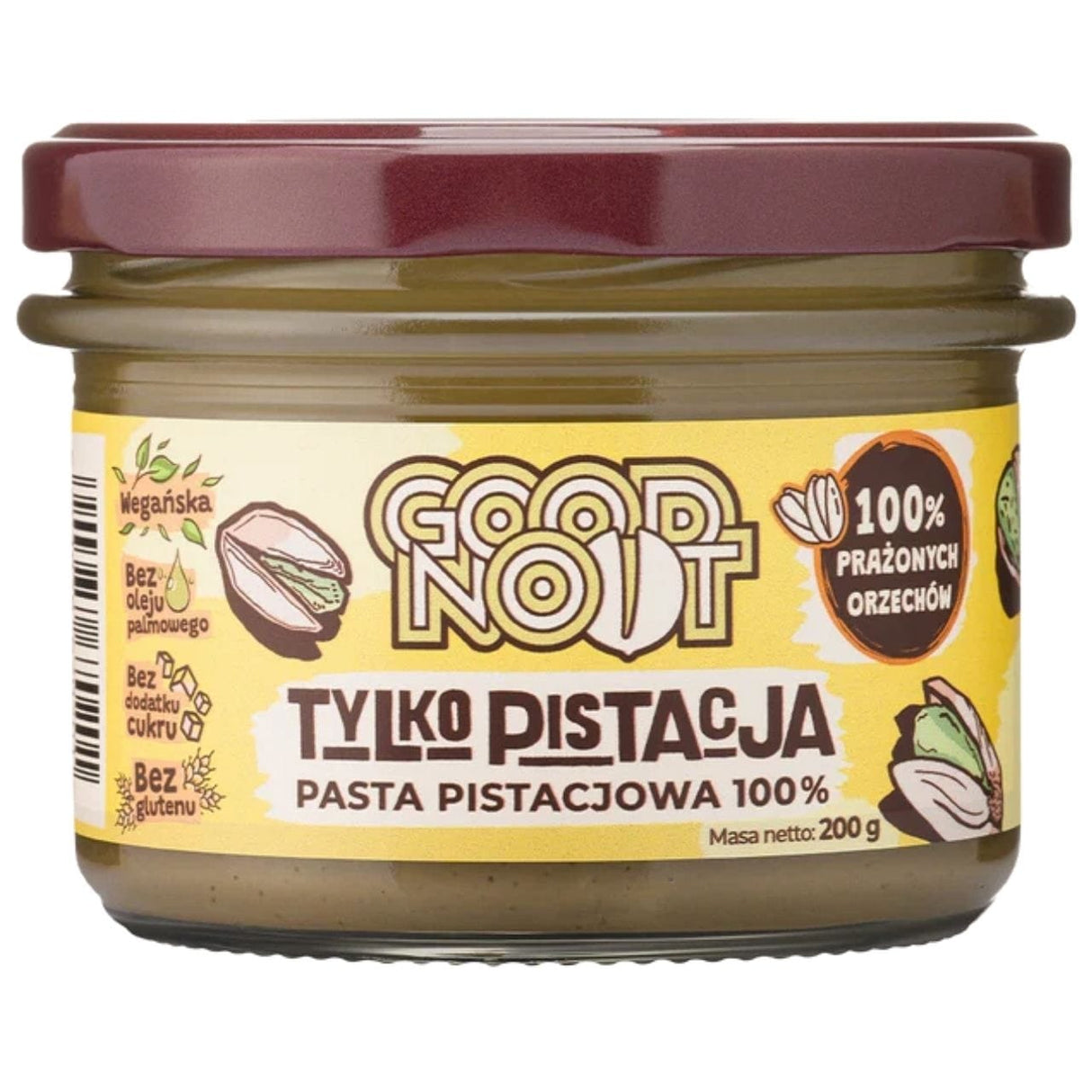 Good Noot Pistachio Only, Pistachio Paste – 200 g