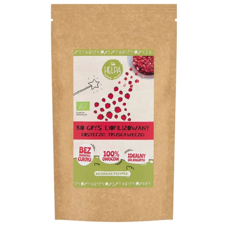 Helpa BIO Grits Freeze-Dried Strawberry Chips - 20 g