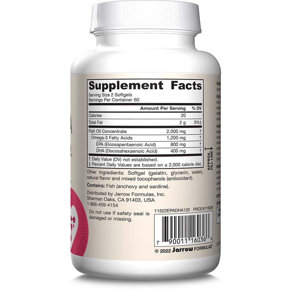 Jarrow Formulas EPA-DHA Balance - 120 Softgels