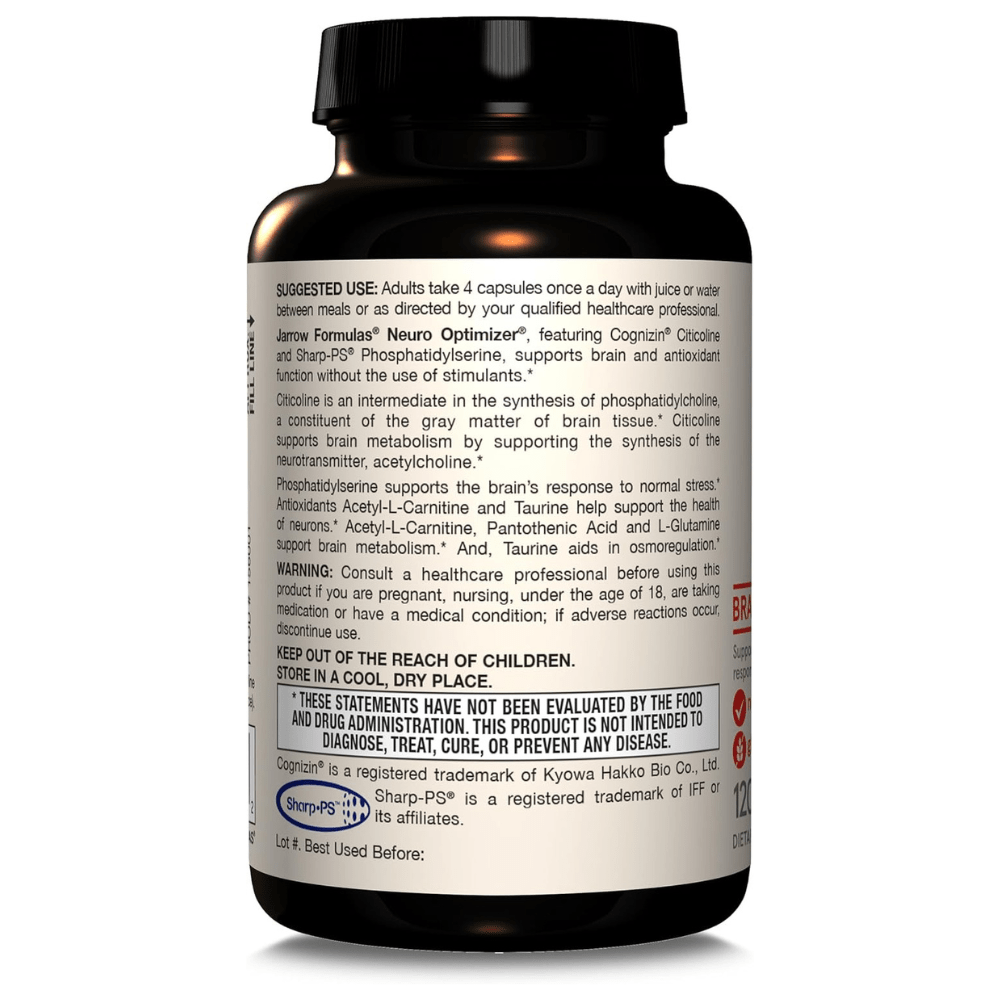 Jarrow Formulas Neuro Optimizer - 120 Capsules