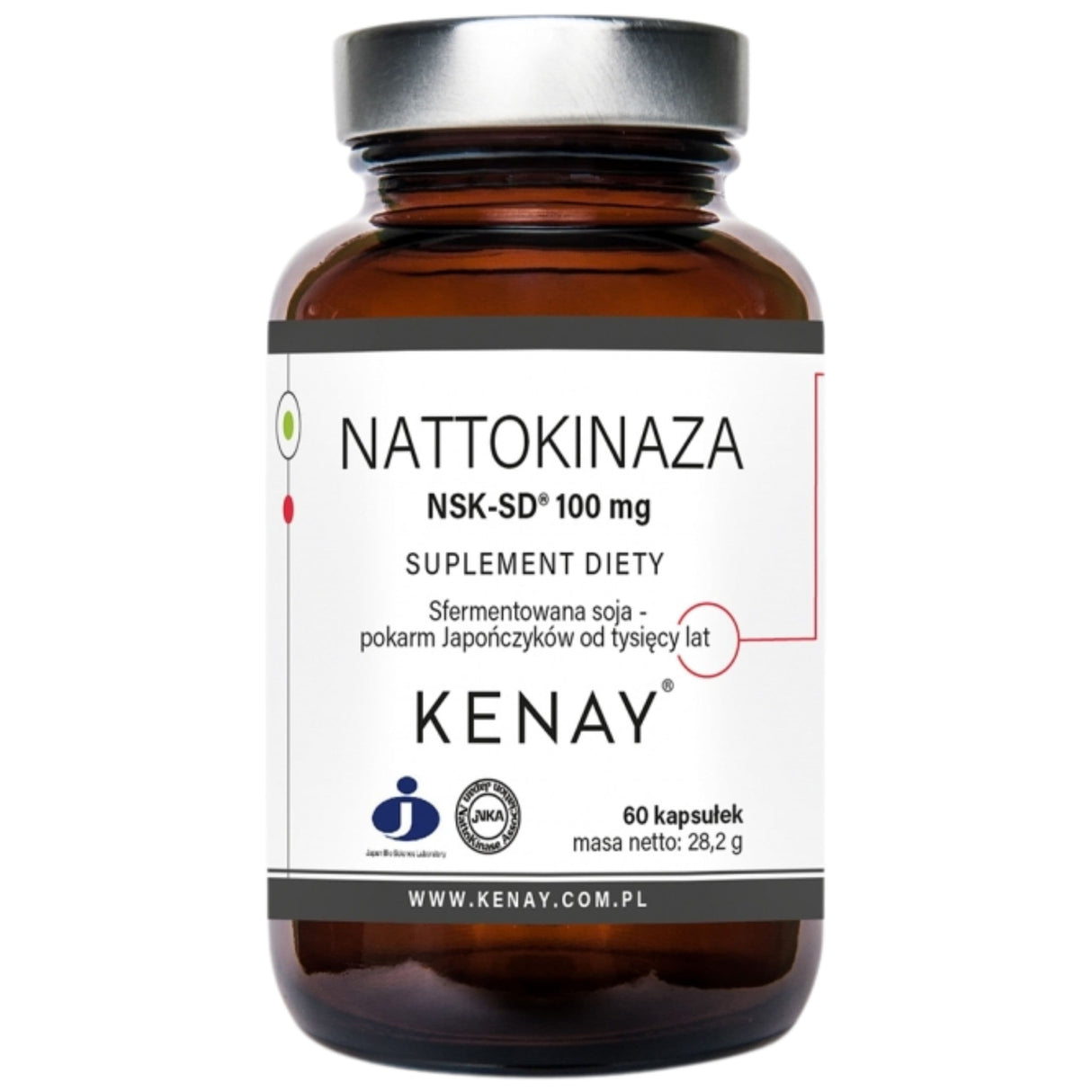 Kenay Nattokinase NSK-SD® 100 mg - 60 Capsules