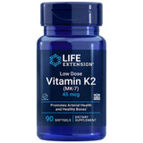 Life Extension Low Dose Vitamin K2 (MK-7) 45 mcg - 90 Softgels