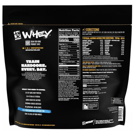 Mutant Whey, Vanilla Ice Cream - 2270 g