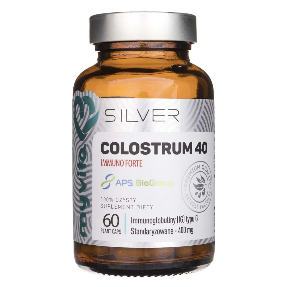 MyVita Silver Colostrum 40 Immuno Forte - 60 Capsules