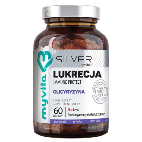 MyVita Silver Liquorice - 60 Capsules