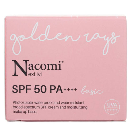 Nacomi Next Level Face Cream SPF 50 UV Basic - 50 ml