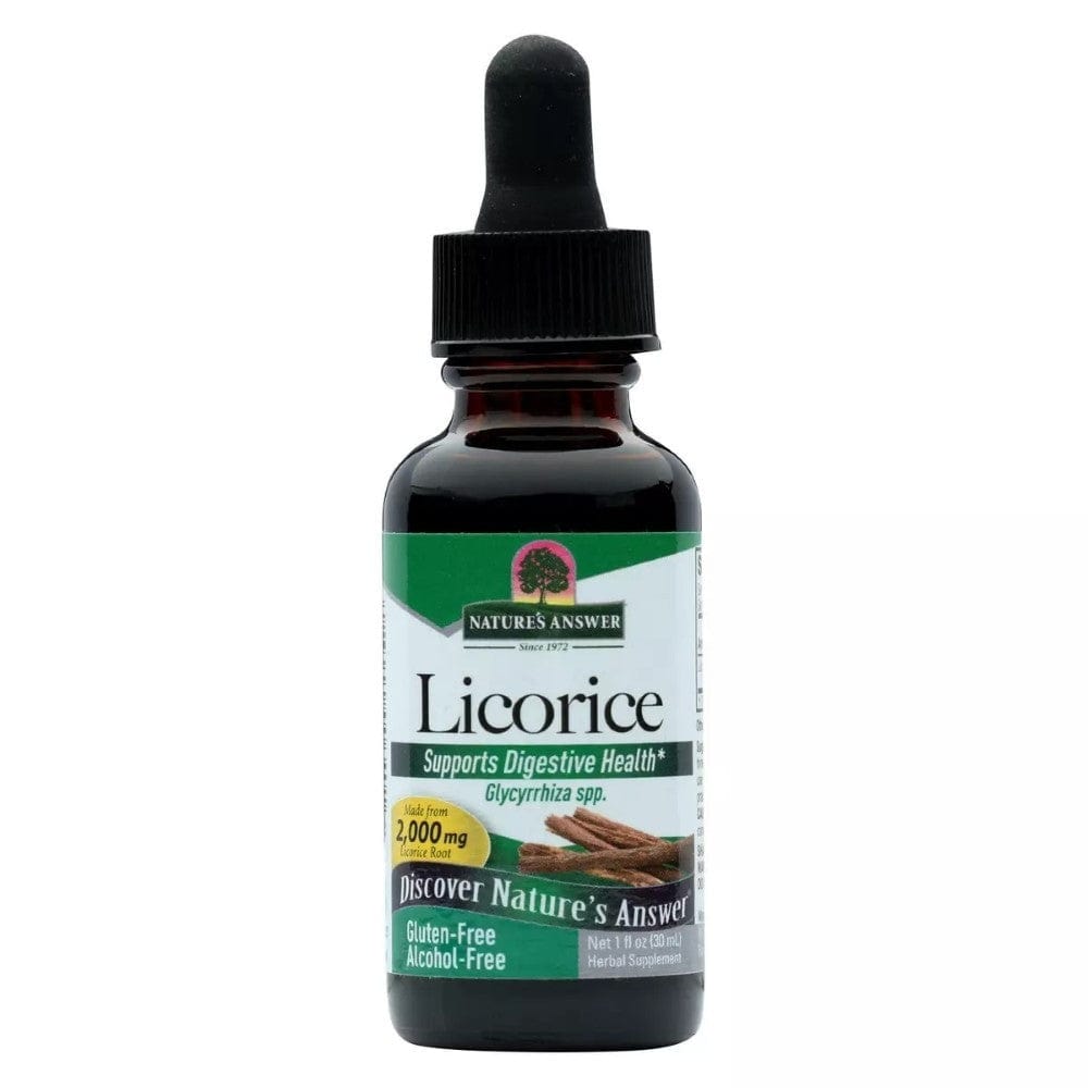 Nature's Answer Licorice, Fluid Extract, Alcohol-Free 2000 mg - 60 ml