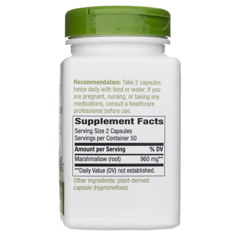 Natures's Way Marshmallow Root 960 mg - 100 Veg Capsules