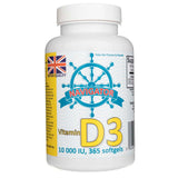 Navigator Vitamin D3 10000 IU - 365 Softgels