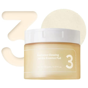 Numbuzin No.3 Radiance Glowing Jumbo Essence Pad - 70 Pieces