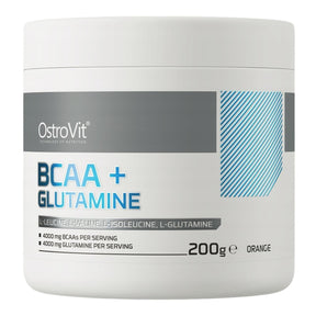 Ostrovit BCAA + Glutamine, Orange - 200 g