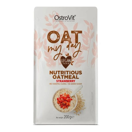 OstroVit Oat My Day, Strawberry Oatmeal - 200 g