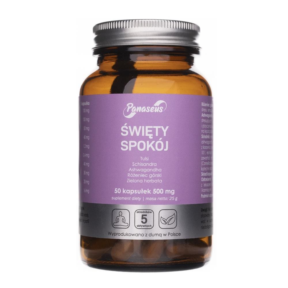 Panaseus Sacred Peace - 50 Capsules