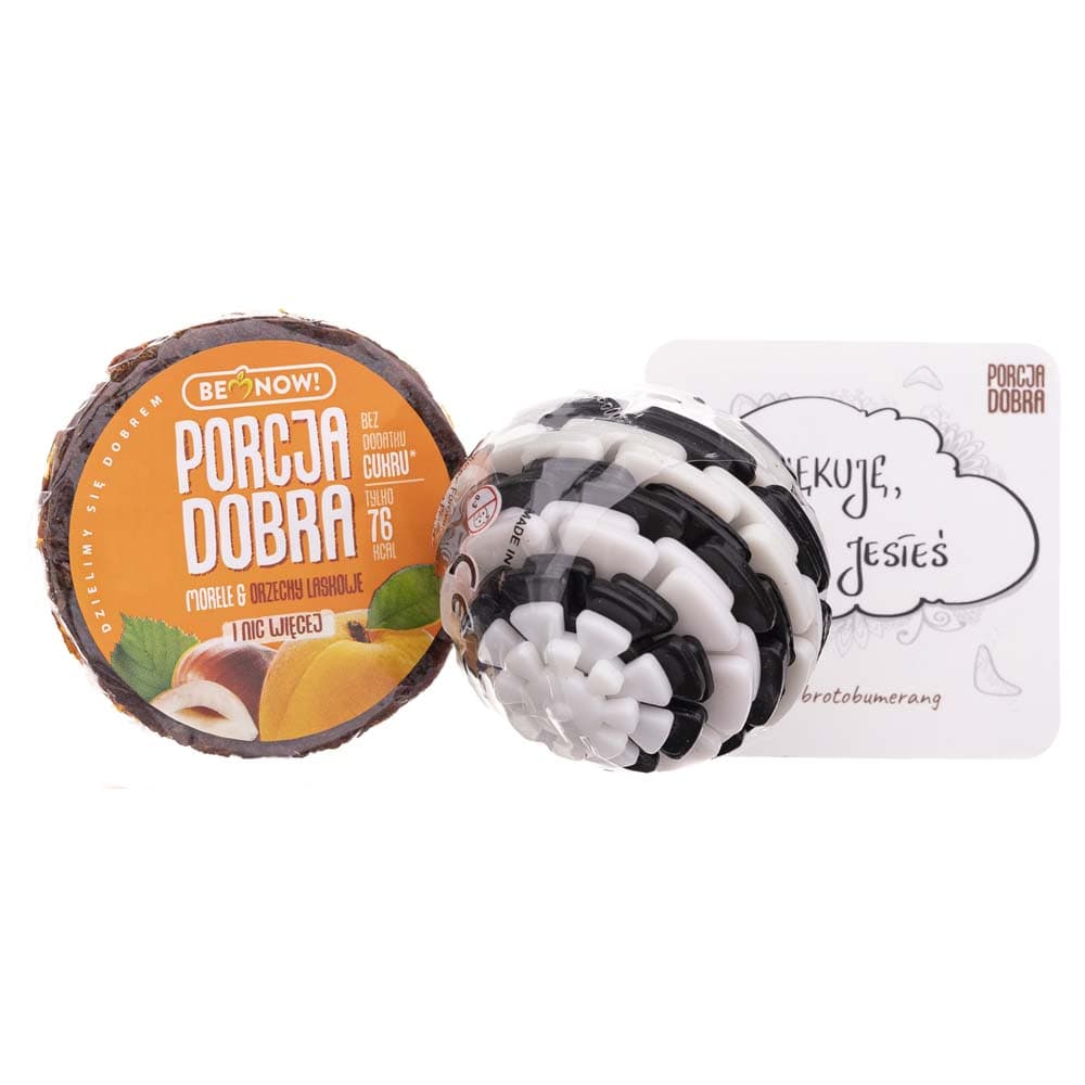 Porcja Dobra Surprise Cube, Apricot Hazelnuts - 25 g