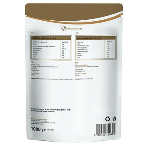 Progress Labs Erythritol - 1000 g