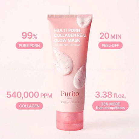 Purito Multi PDRN Collagen Real Glow Mask - 100 ml