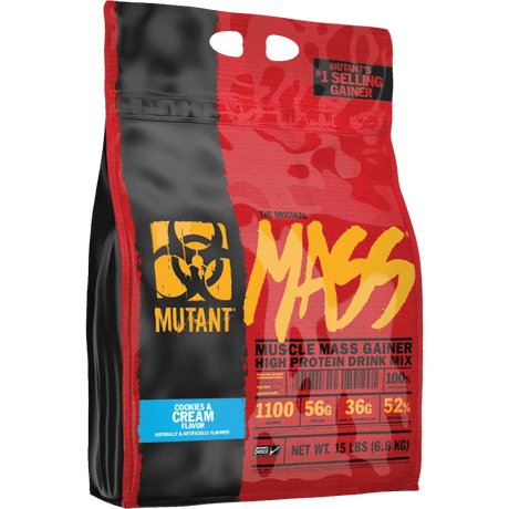 PVL Mutant Mass Gainer, Vanilla Ice Cream - 6800 g