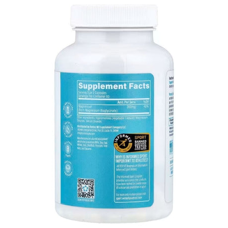 Revive Magnesium Glycinate 100 mg - 120 Capsules