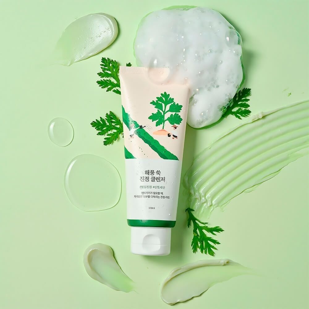 Round Lab Mugwort Calming Cleanser Gel - 150 ml