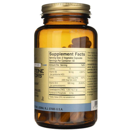 Solgar Homocysteine Modulators - 120 Veg Capsules