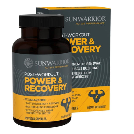 Sunwarrior Active Power & Recovery - 120 Capsules