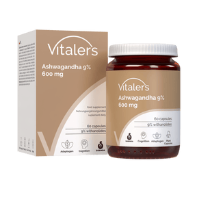 Vitaler's Ashwagandha 9% 600 mg - 60 Capsules