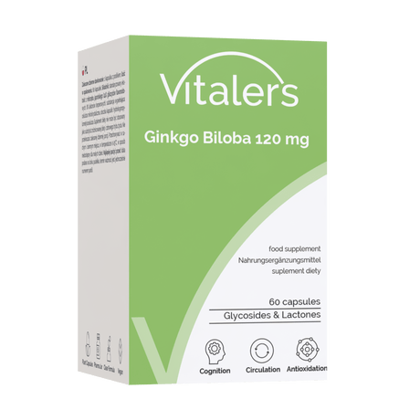 Vitaler's Ginkgo Biloba 120 mg - 60 Capsules