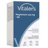 Vitaler's Magnesium 125 mg + Vitamin B6 - 60 Capsules