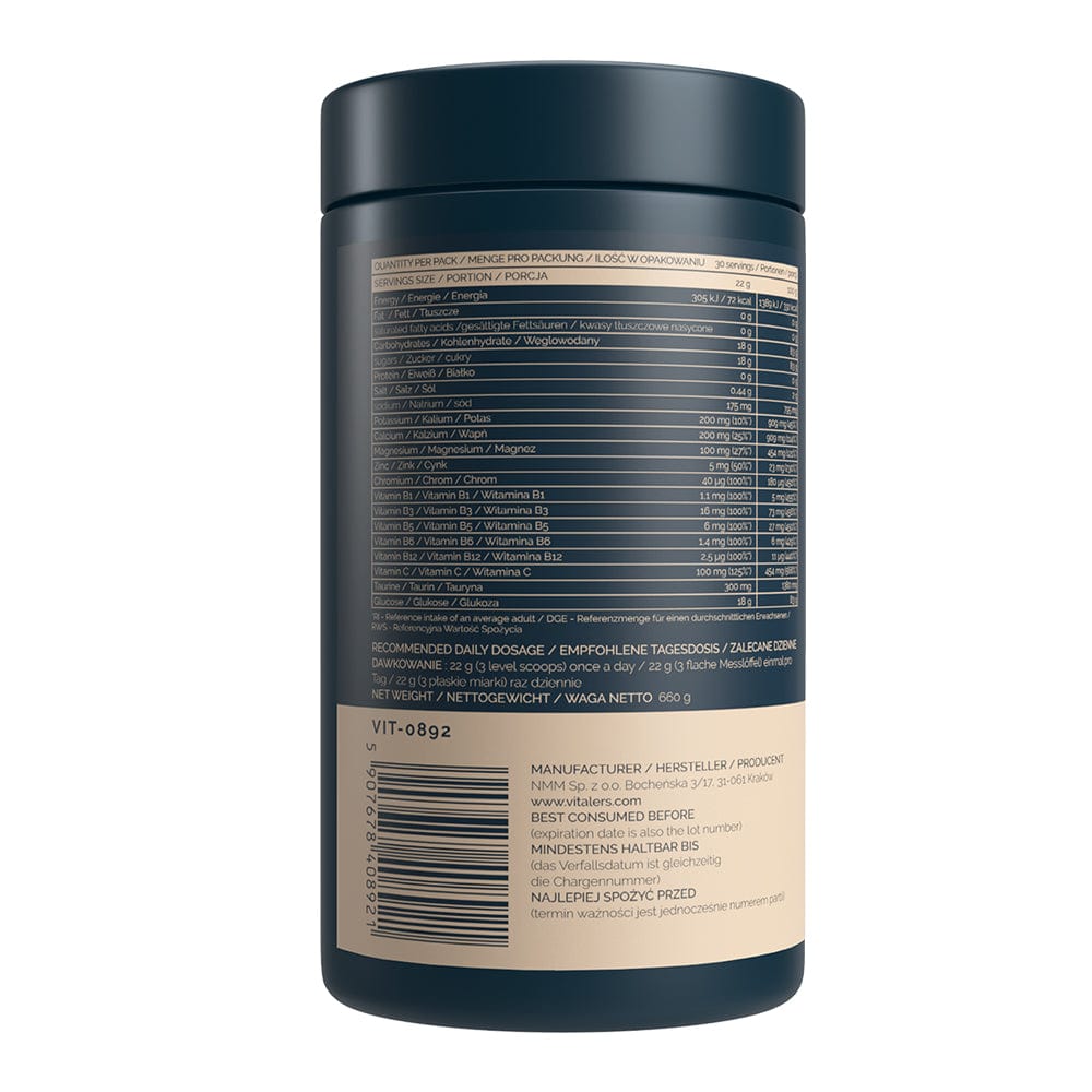 Vitaler's Sport Isotonic Drink, Lemon-Lime - 660 g