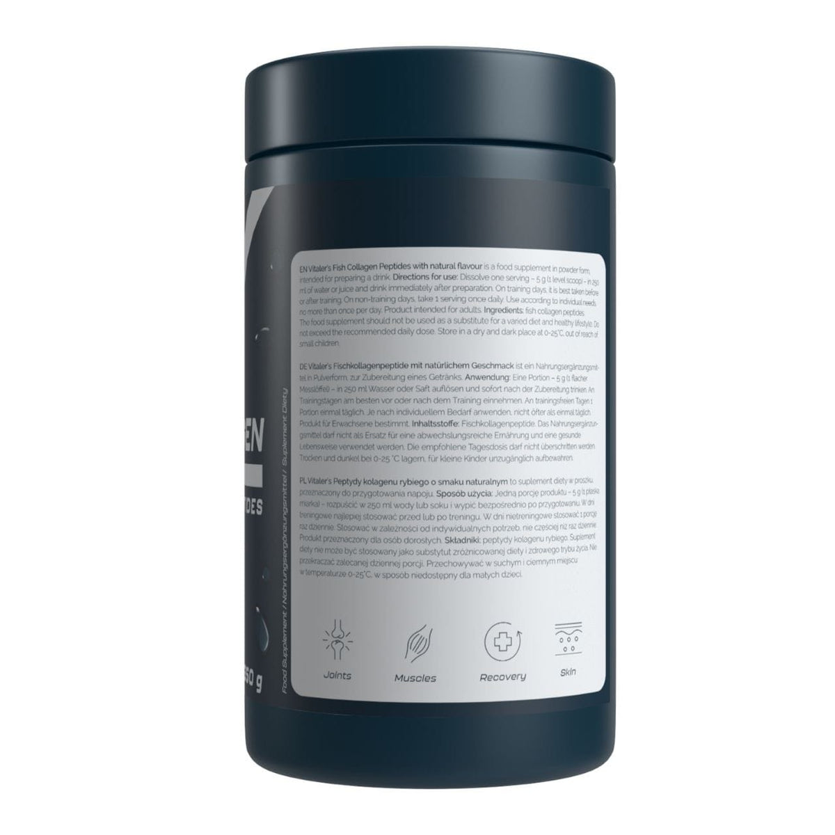 Vitaler's Sport Natural Fish Collagen - 350 g