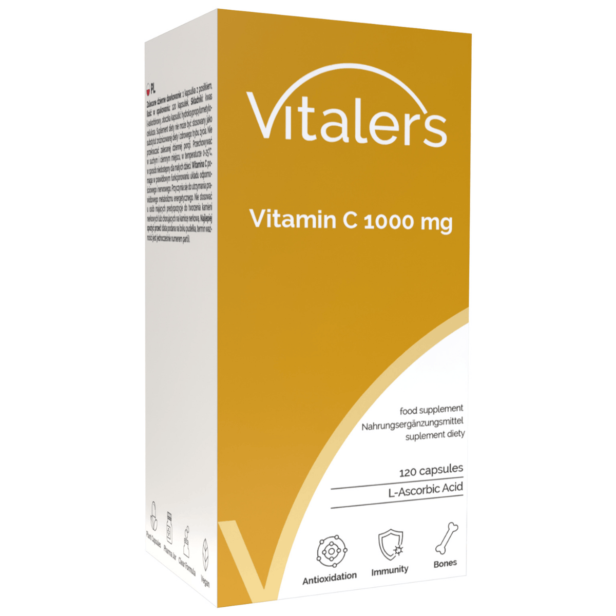 Vitaler's Vitamin C 1000 mg - 120 Capsules