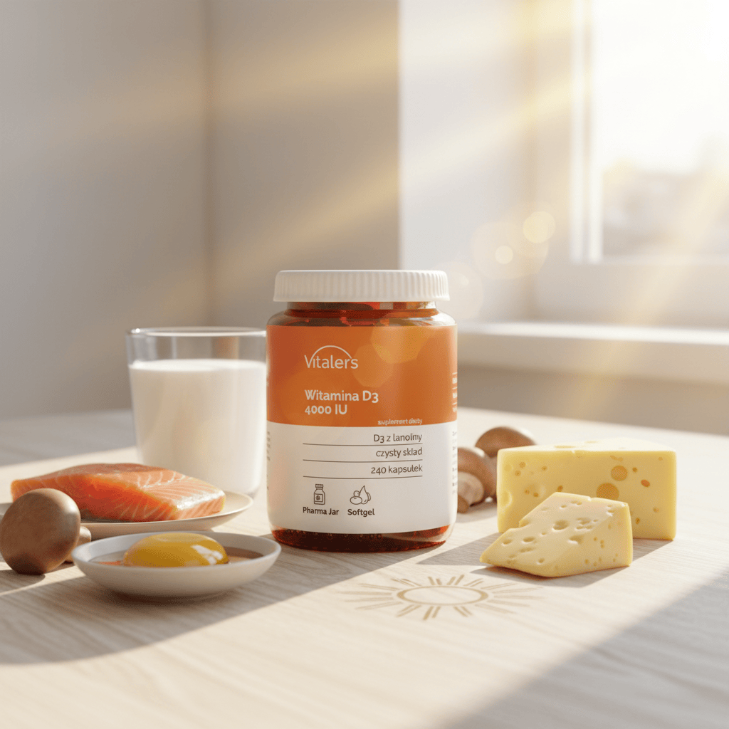 Vitaler's Vitamin D3 4000 IU - 240 Softgels