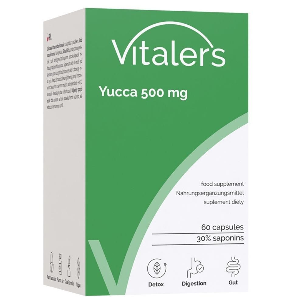 Vitaler's Yucca (Yucca schidigera) 500 mg - 60 Capsules