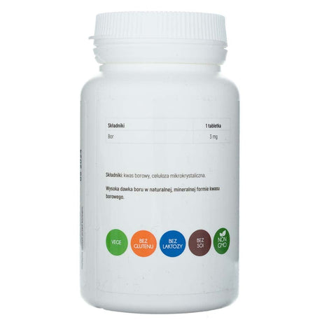 Aliness Boron (Boric Acid) 3 mg - 100 Tablets