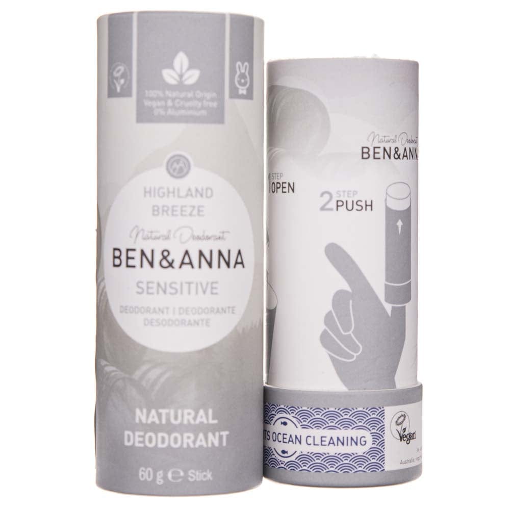 Ben&Anna Natural Deodorant Without Soda Highland Breeze - 60 g