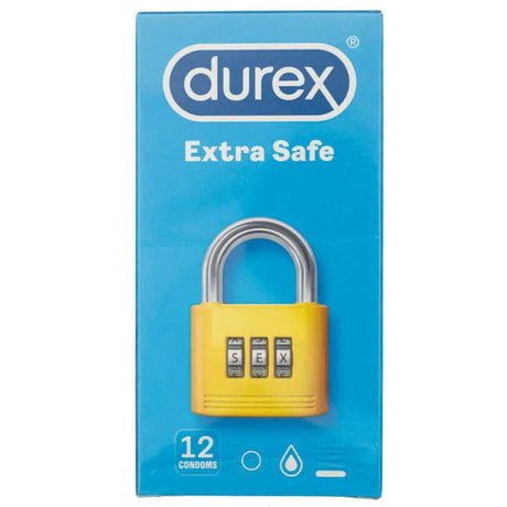 Durex Extra Safe Thicker Condoms - 12 pcs.