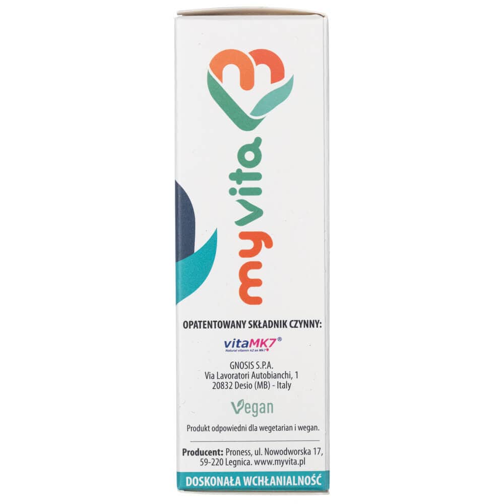 MyVita Natural Vitamin K2 Forte 100 mcg - 30 ml
