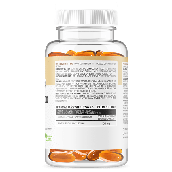 Ostrovit Lecithin 1200 - 70 Capsules