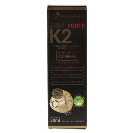 Progress Labs Vitamin K2 MK-7 FORTE, drops - 30 ml