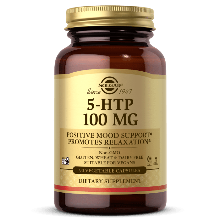 Solgar 5-HTP 100 mg - 90 Capsules