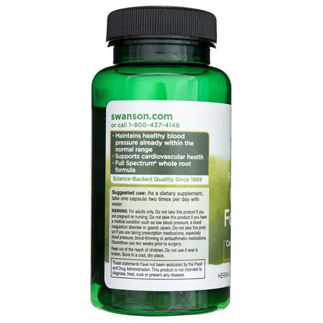 Swanson Full Spectrum Coleus Forskohlii 400 mg - 60 Capsules