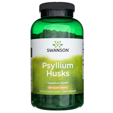 Swanson Psyllium Husks 610 mg - 300 Capsules