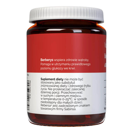 Vitaler's Berberine 400 mg - 60 Capsules